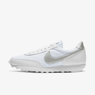 Shop Nike Daybreak Women's Shoe In White,metallic Silver,white