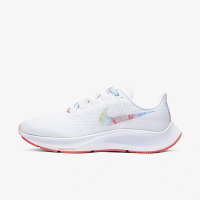 Shop Nike Air Zoom Pegasus 37 Women's Running Shoe In White,bright Mango,multi-color