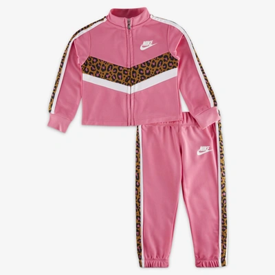 Shop Nike Toddler Tracksuit In Pink