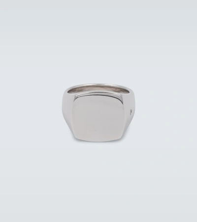 Shop Tom Wood Cushion Polished Silver Ring