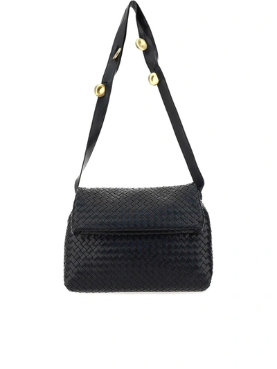 Shop Bottega Veneta Bv Fold Bag In Black