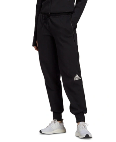 Shop Adidas Originals Adidas Women's Zne Zip Pants In Black