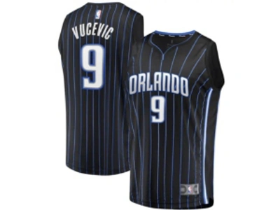 Shop Nike Orlando Magic Youth Icon Swingman Jersey - Nikola Vucevic In Black