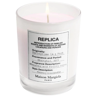 Shop Maison Margiela 'replica' Springtime In A Park Scented Candle 5.8 oz/ 165 G