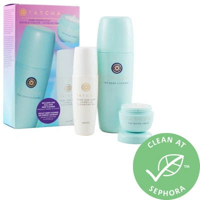 Shop Tatcha Dewy Double Cleanse + Hydrate Trio