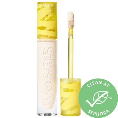 Shop Kosas Revealer Super Creamy + Brightening Concealer With Caffeine And Hyaluronic Acid Tone 0.5 N 0.20 oz /