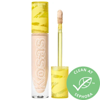 Shop Kosas Revealer Super Creamy + Brightening Concealer With Caffeine And Hyaluronic Acid Tone 3.2 O .18 oz / 