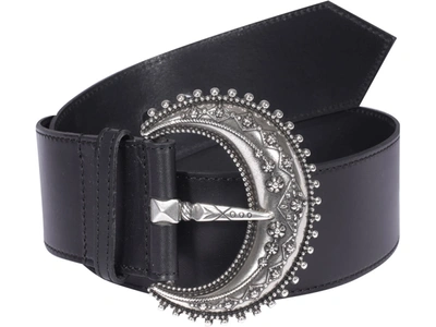 Shop Etro Belt In Black