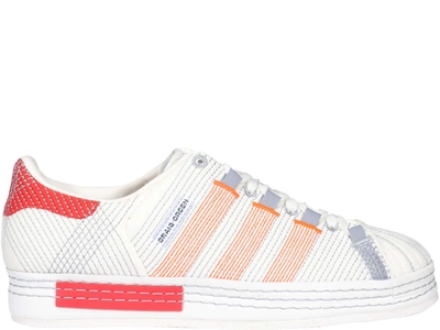 Shop Adidas Originals By Craig Green Cg Superstar In White