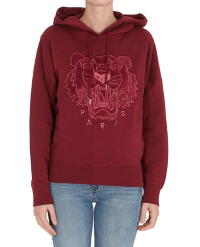 Shop Kenzo Hoodie In Red