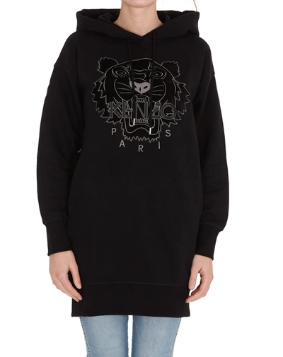 Shop Kenzo Hoodie In Black