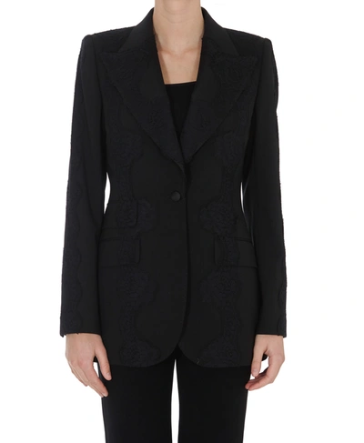 Shop Dolce & Gabbana Blazer In Black