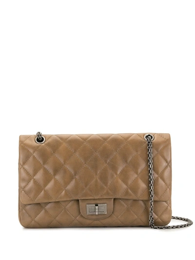 Pre-owned Chanel 2.55 Shoulder Bag In Brown