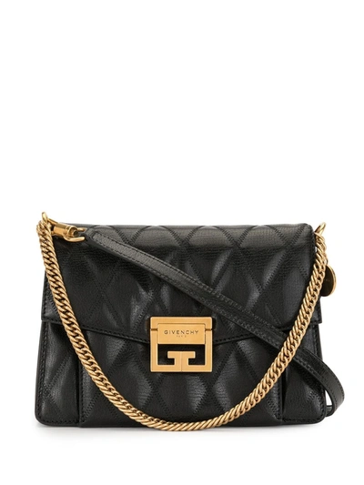 Pre-owned Givenchy Gv3 Shoulder Bag In Black