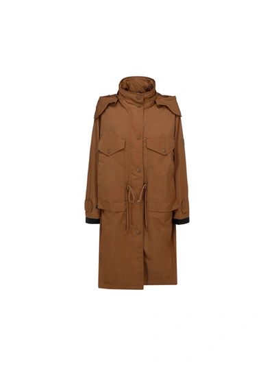 Shop Burberry Colney Raincoat In Camel
