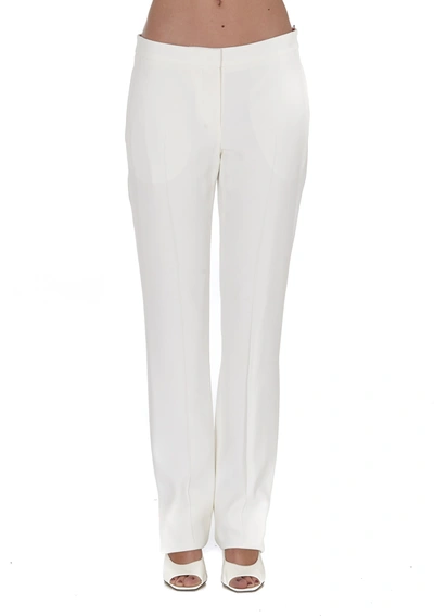 Shop Alexander Mcqueen Trousers In White