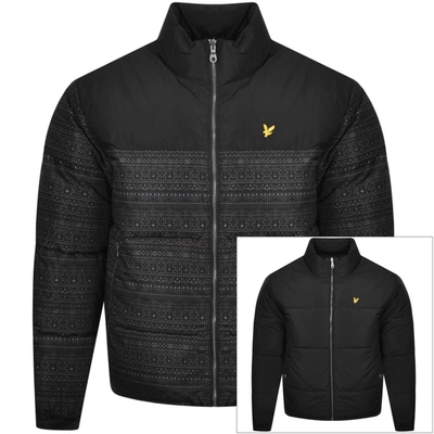 Lyle Scott Lyle And Scott Reversible Puffer Jacket Black ModeSens