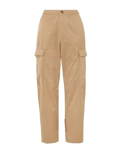 Shop Holzweiler Woman Pants Sand Size L Cotton, Polyester In Beige