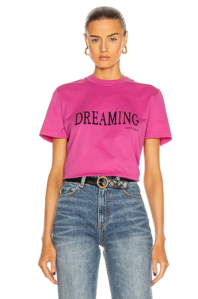 Shop Alberta Ferretti Dreaming T Shirt In Violet