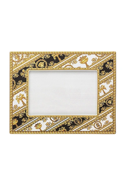 Shop Versace I Love Baroque Picture Frame In Gold