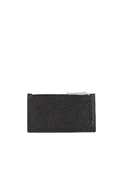 Shop Givenchy Zipped Cardholder In Black