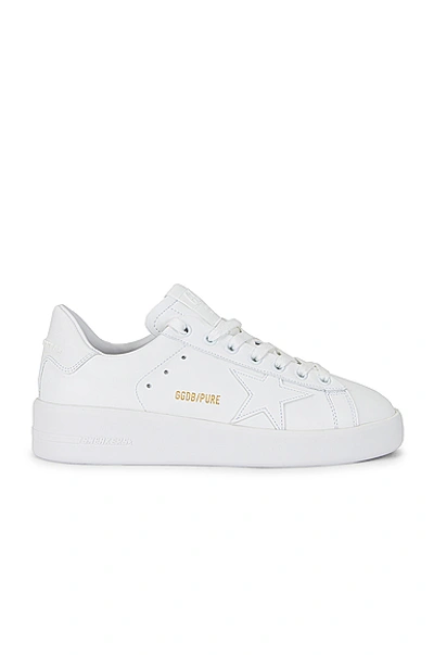 Shop Golden Goose Pure Star Sneaker In Optic White