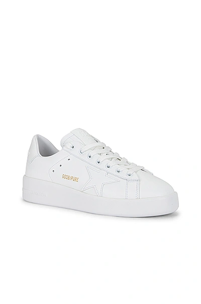 Shop Golden Goose Pure Star Sneaker In Optic White