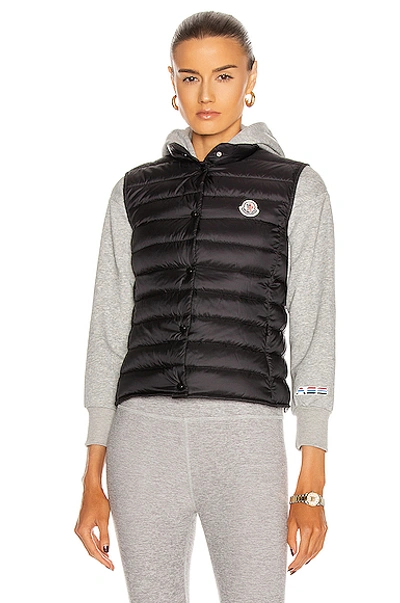 Shop Moncler Liane Vest In Black