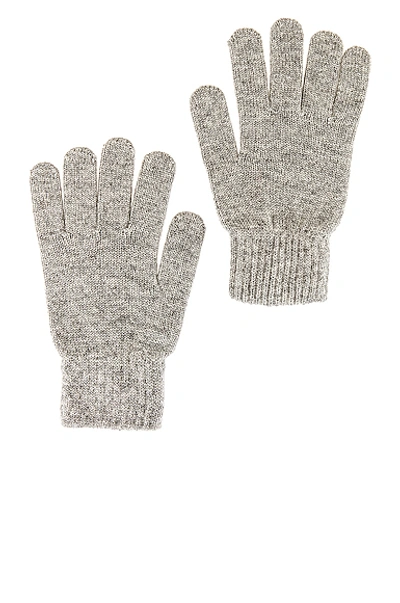 Shop John Elliott Gloves In Heather Grey