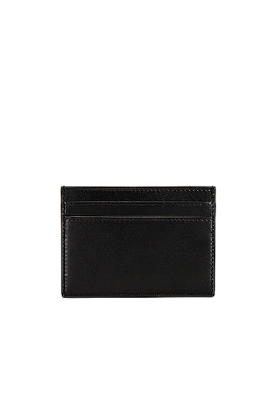 Shop Saint Laurent Cardholder In Black