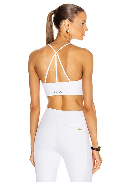 Shop Alala Barre Seamless Bra In White