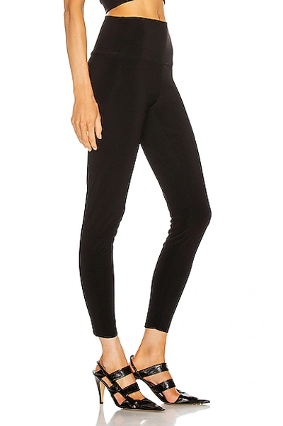 Shop Norma Kamali Long Legging In Black