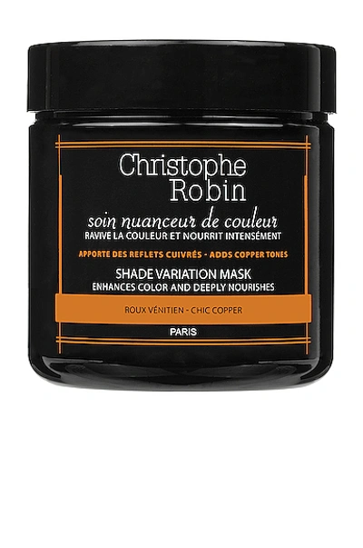 Shop Christophe Robin Shade Variation Mask In Chic Copper