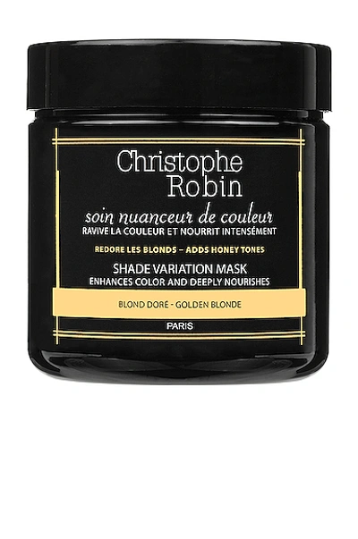 Shop Christophe Robin Shade Variation Mask In Golden Blonde