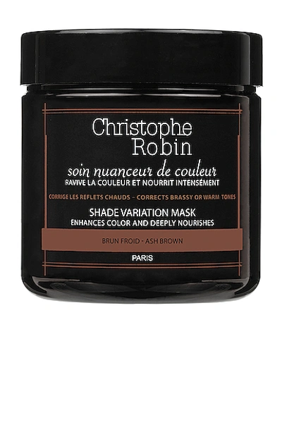 Shop Christophe Robin Shade Variation Mask In Ash Brown