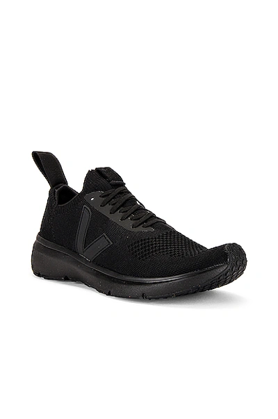 Shop Rick Owens Veja Low Sock Sneaker In Black