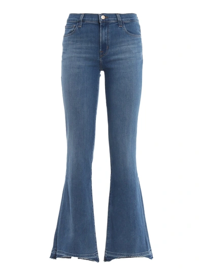 Shop J Brand Sallie Jeans In Cotton Blend Denim In Blue