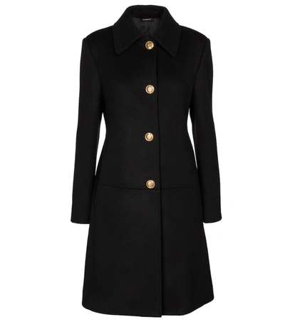 Shop Givenchy Wool And Cashmere Coat In Black