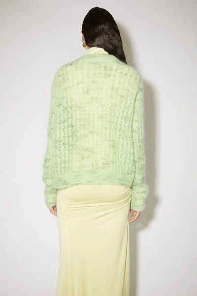 Shop Acne Studios Crew Neck Sweater Mint Green