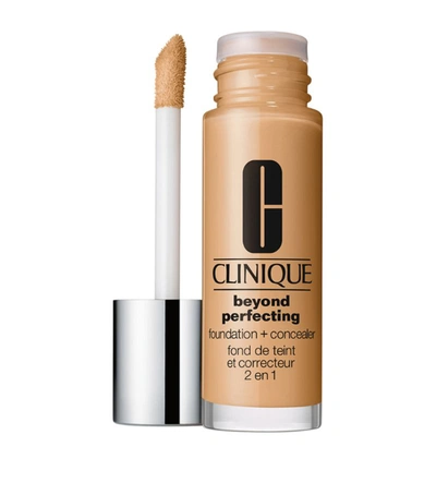 Shop Clinique Beyond Perfecting Foundation And Concealer In Beige