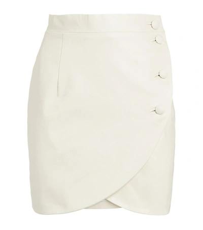 Shop Materiel Waxed Tulip Mini Skirt