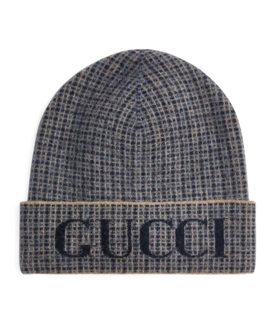 Shop Gucci Logo Beanie