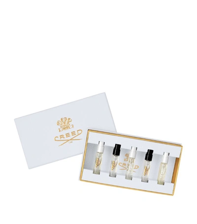 Shop Creed Les Royales Exclusives Fragrance Gift Set (5 X 2.5ml) In White