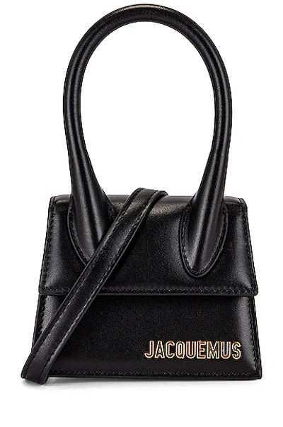 Shop Jacquemus Le Chiquito Bag In Black