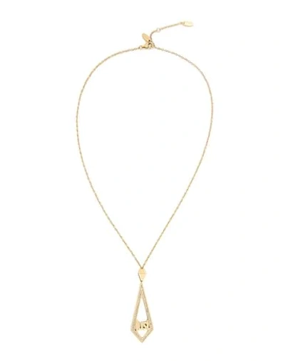 Shop Just Cavalli Necklaces In Gold