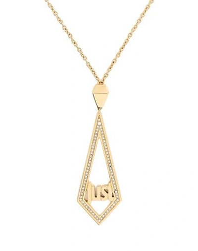 Shop Just Cavalli Necklaces In Gold