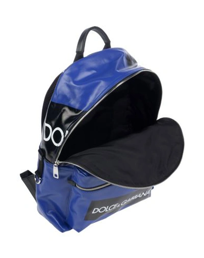 Shop Dolce & Gabbana Backpack & Fanny Pack In Blue