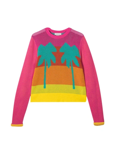 Shop Stella Mccartney Multicolored Sweater Teen.