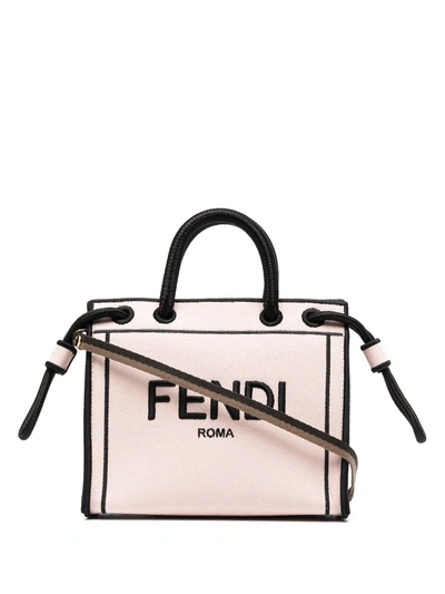 Shop Fendi Roma Tote Bag In Pink