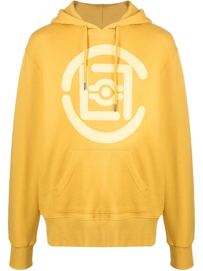 Shop Clot The Fifth Element Logo Hoodie In Yellow
